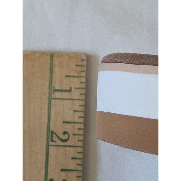 NEW TOMS | Size 11 US/42.5 EU |Womens Diana Espadrille Wedge Sandal Tan Leather